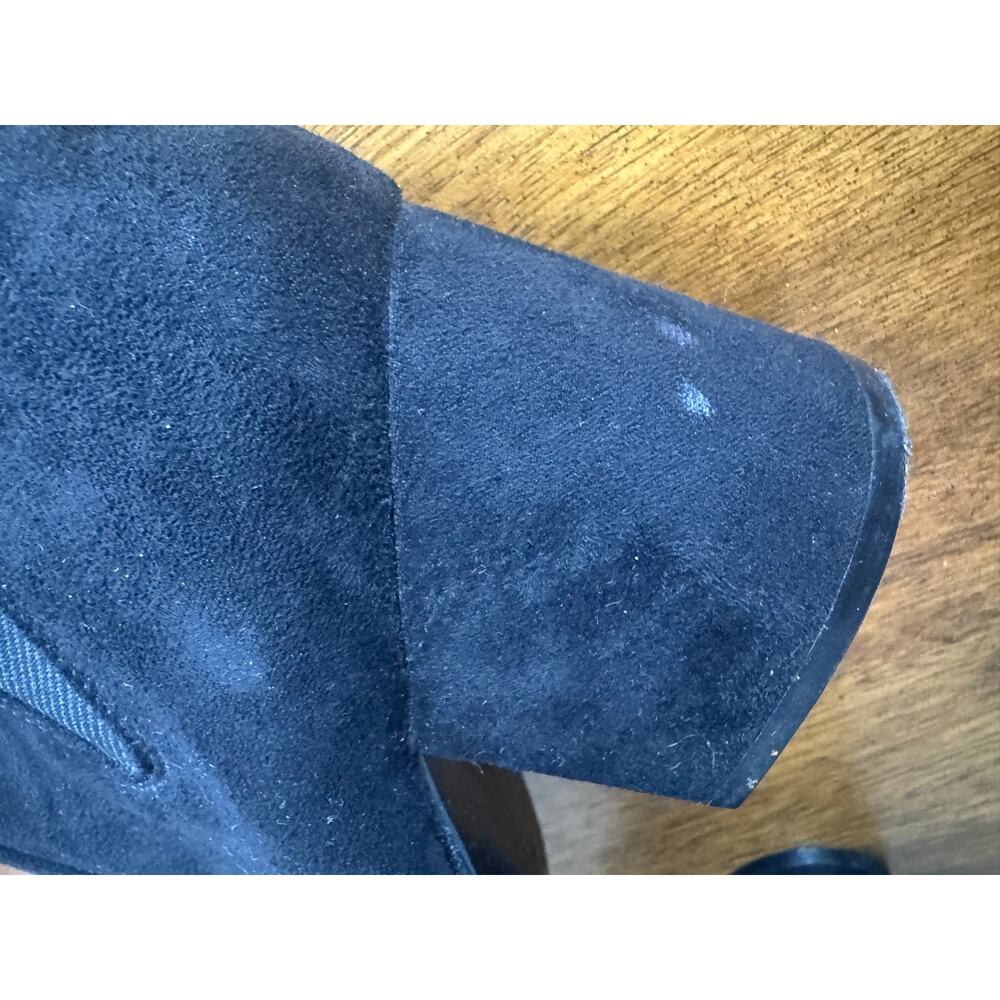 Nine West Charcoal Suede Ankle Booties - Picture 8 of 8